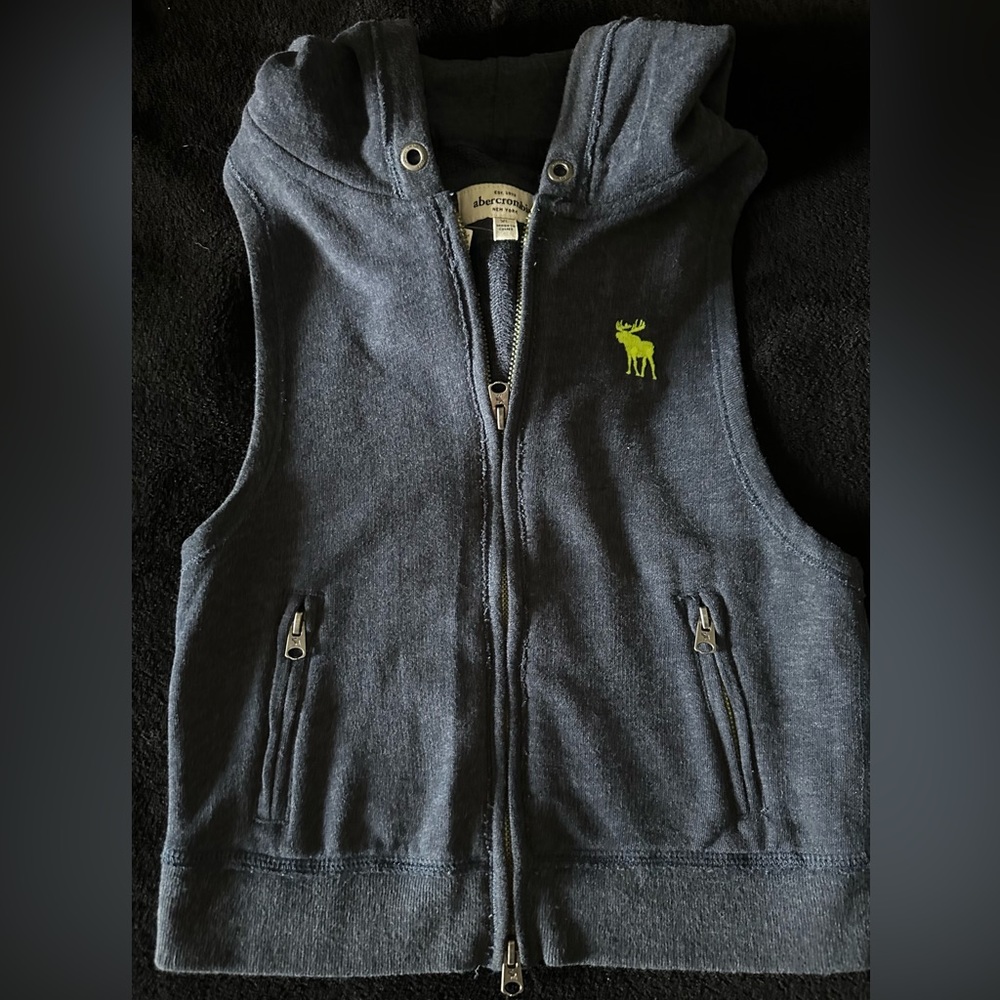 NWT ABERCROMBIE Big Girl Short-Sleeve Hoodie